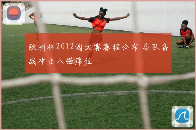 欧洲杯2012淘汰赛赛程公布 各队备战冲击八强席位